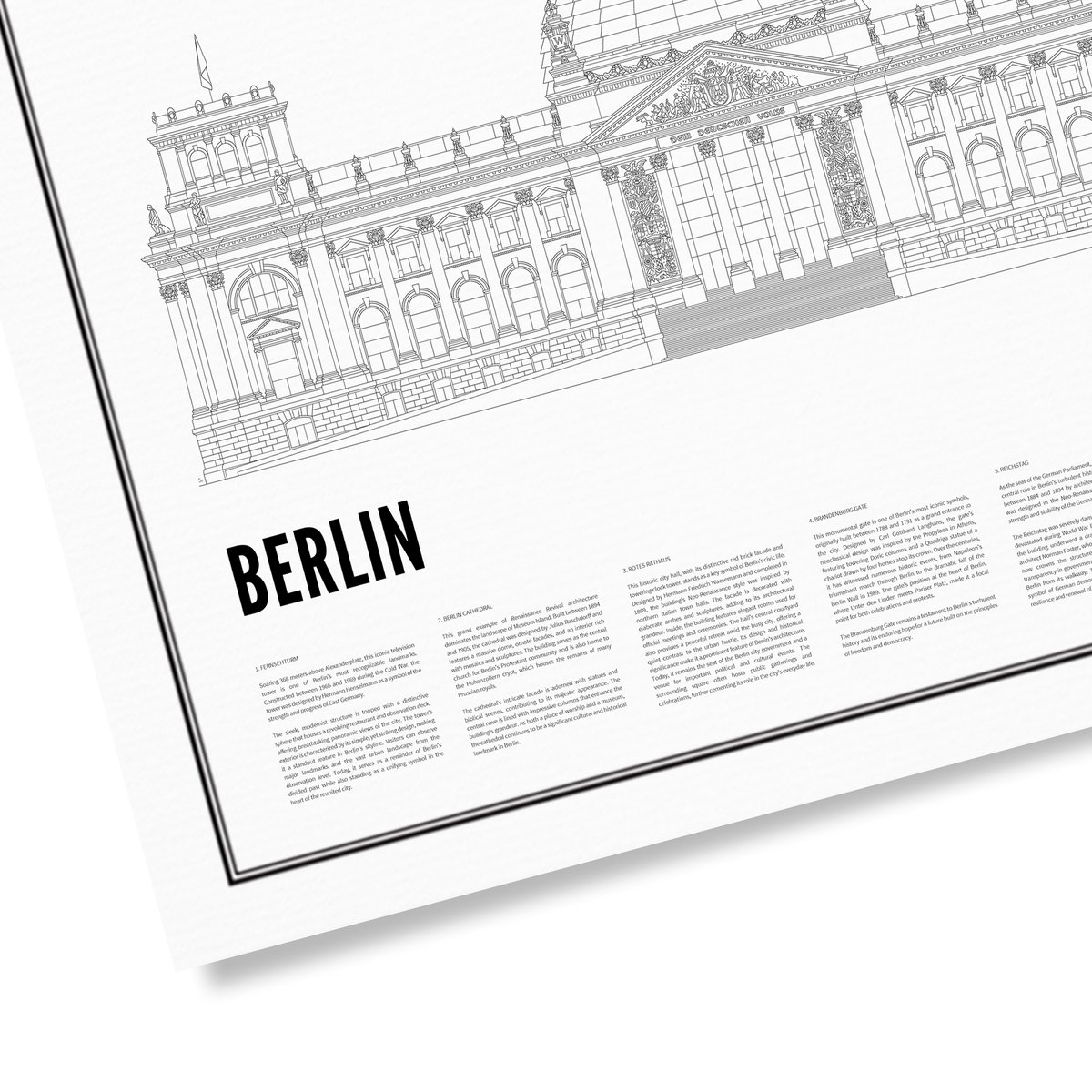 Affiches de Iconics of Berlin | WIJCK.